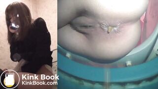 Japanese Girl Diarrhea on Toilet (60FPS)