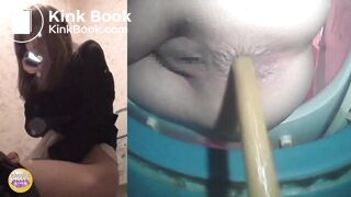 Japanese Girl Diarrhea on Toilet (60FPS)