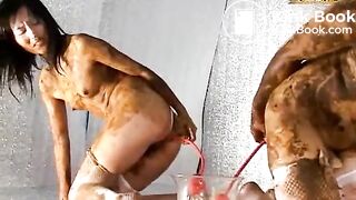 Japan Lesbian Scat Sex - Part 2