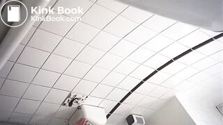 Girl in toilet - video 2