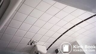 Girl in toilet - video 2