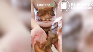 Poop and smear - video 2