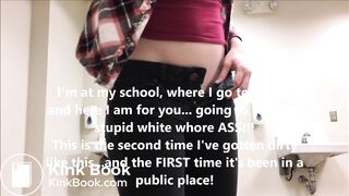 Dirty scat in bathroom #1