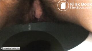 woman pooping on toilet - video 51