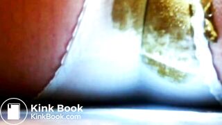 Panty poop and masturbation by torchlight