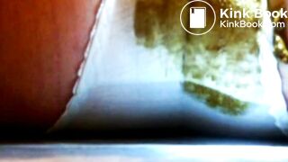 Panty poop and masturbation by torchlight