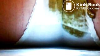 Panty poop and masturbation by torchlight