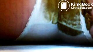 Panty poop and masturbation by torchlight