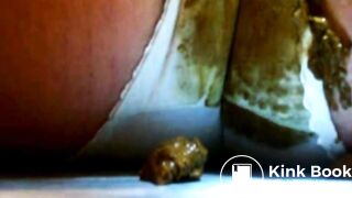 Panty poop and masturbation by torchlight