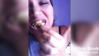 Amateur Shit Eating Latina