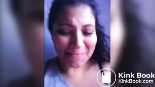 Amateur Shit Eating Latina