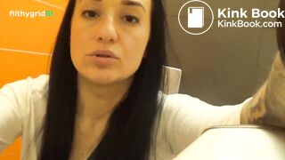 sexy Italian girl shitting and pissing - video 3