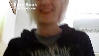 blond toilet shitting dirty girl