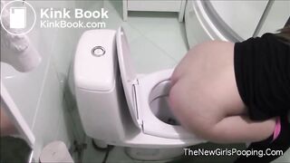 nice toilet pooping - video 5