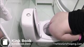 nice toilet pooping - video 5