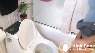 Girl Multi Toilet Pooping - video 9
