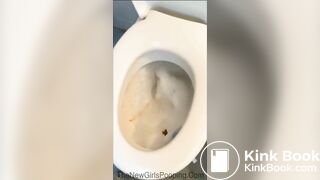 Shitting on toilet - video 7