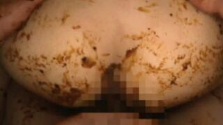 Japanese MILF scat fuck