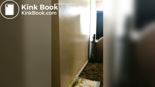 Ebony Bbw Blasting shit on Carpet/Wall