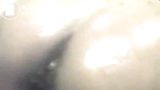 Vintage: ebony gf shits on dick during scat anal