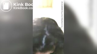 nice girl pooping on the toilet 2