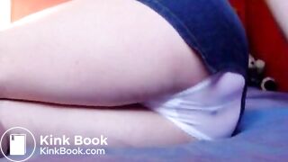 Poop in white panties - video 2