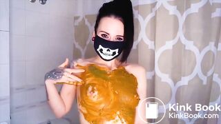 Sexy brunette and poopburger & more