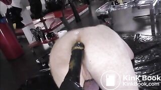 big shit eating and big dildo in ass