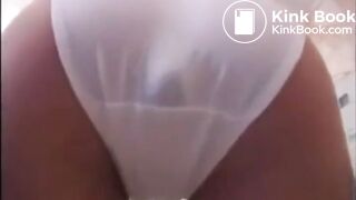 White panty poop - video 11