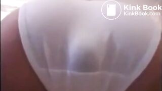 White panty poop - video 11