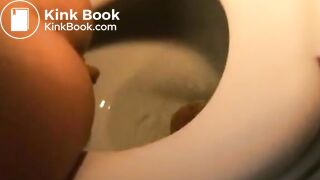 Filling up the toilet