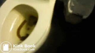 Shit in toilet from a bbw.