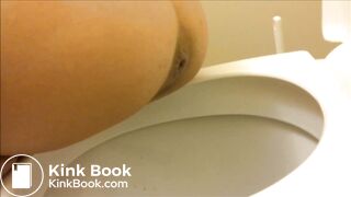 nice teen pooping in toiley