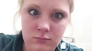 Sexy teen vine toilet pooping and farting