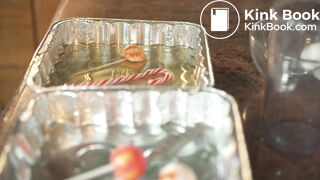 Cute Brownie cooking