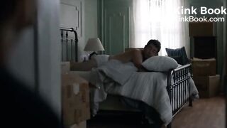 girl pissing and diarrhea in front of a man