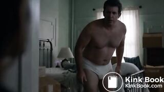 girl pissing and diarrhea in front of a man