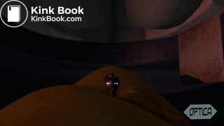 Raven eats Twilight and takes a shit