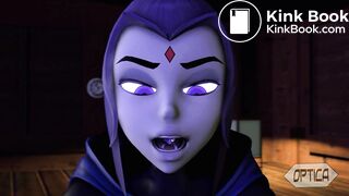 Raven eats Twilight and takes a shit