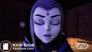 Raven eats Twilight and takes a shit