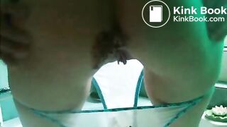 clear with blue line