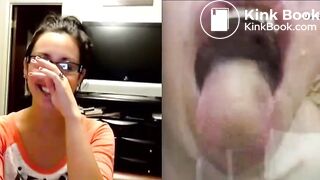 Hot Girl Watches Scat Porn