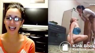 Hot Girl Watches Scat Porn