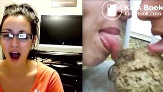 Hot Girl Watches Scat Porn