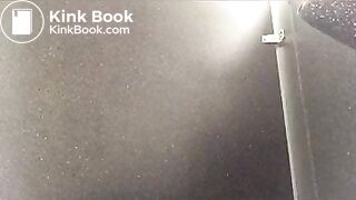 Black girl poops in public toilet 4