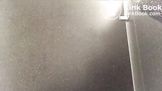 Black girl poops in public toilet 4