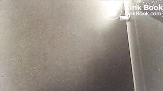 Black girl poops in public toilet 4