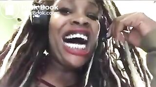 Black girl poops in public toilet 4