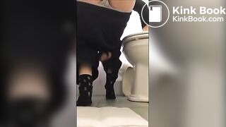 Girl drops big loads