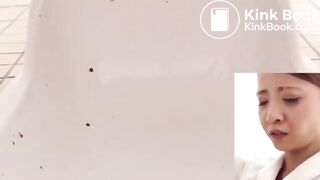 Unusual combination of hard and soft poop